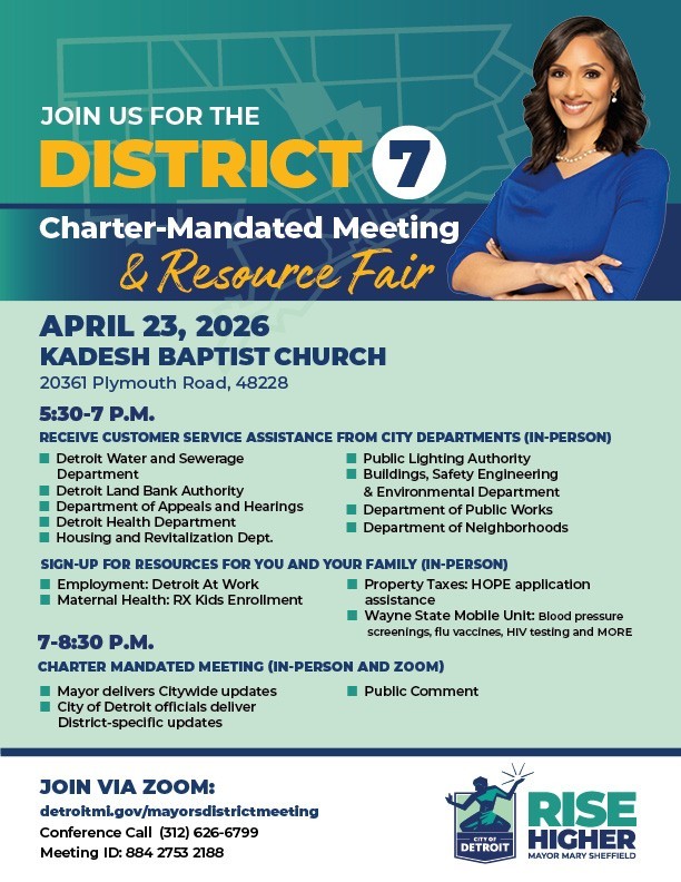District 7 Charter-Mandated Meeting