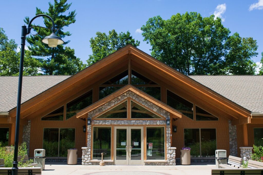 Feeding Time in the Nature Center