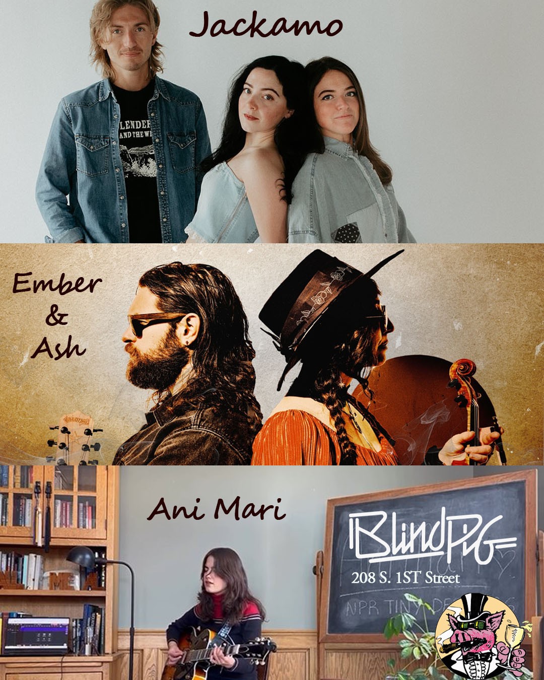 Jackamo * Ember & Ash * Ani Mari
