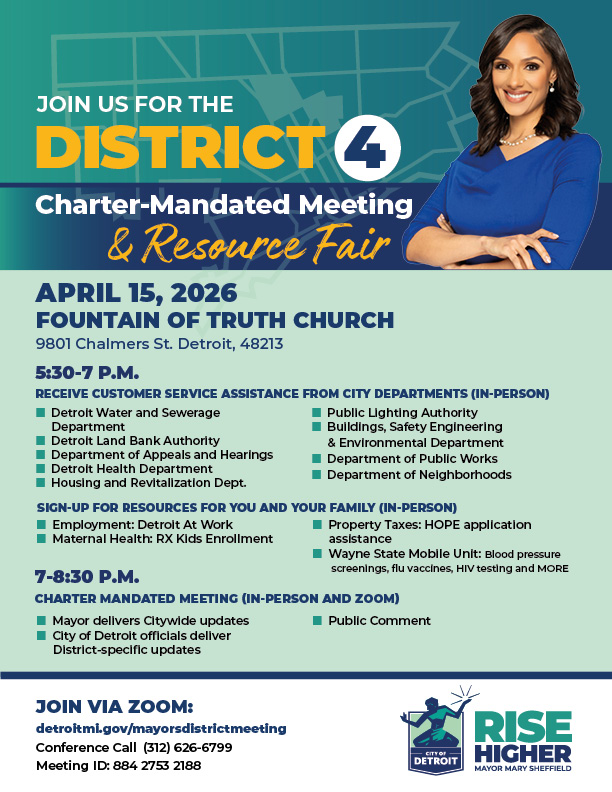 District 4 Charter-Mandated Meeting