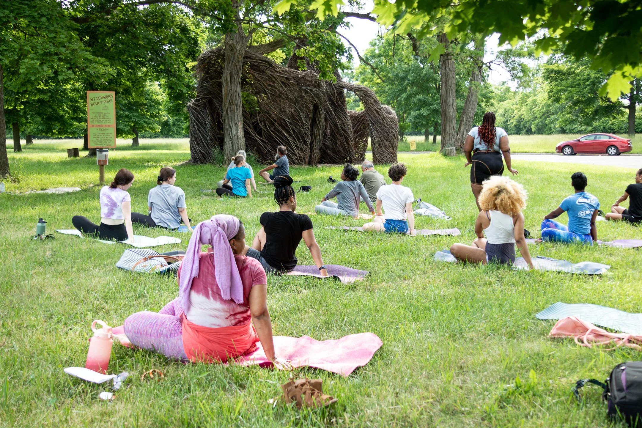 Yoga in the Park with Yoganic Flow