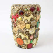 Folk Art Workshop: Memory Jars Adorned with Trinkets